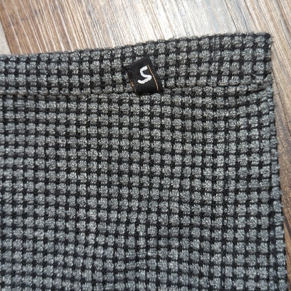 Vintage Y2K Pacsun Waffle Print Button Down Shirt Size XL in Gray/Black - Picture 3 of 10